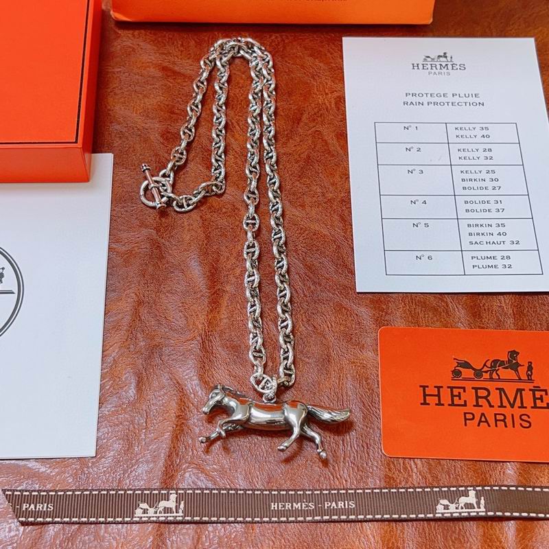 Hermes Necklace 01lyr03